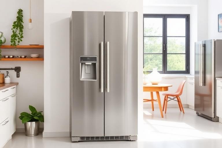 Stainless steel refrigerator