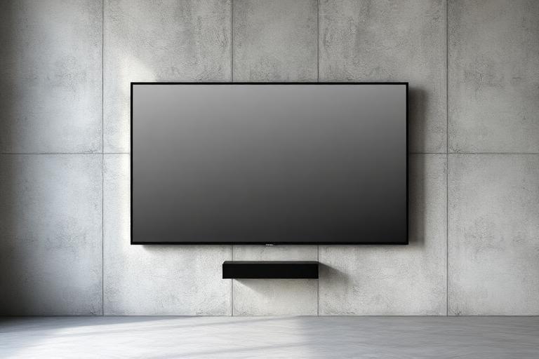 Modern smart television display
